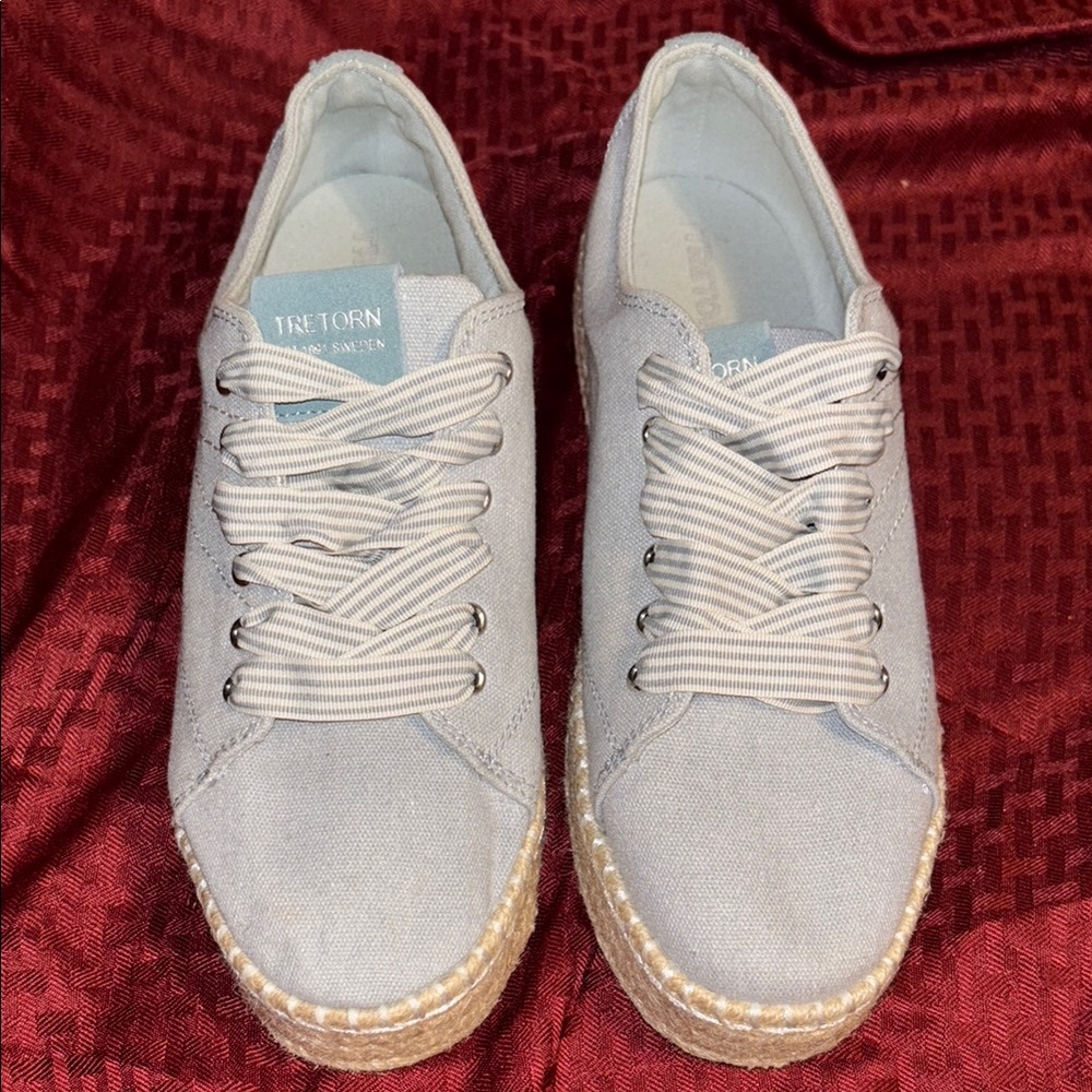 Tretorn blue Canvas Sneakers